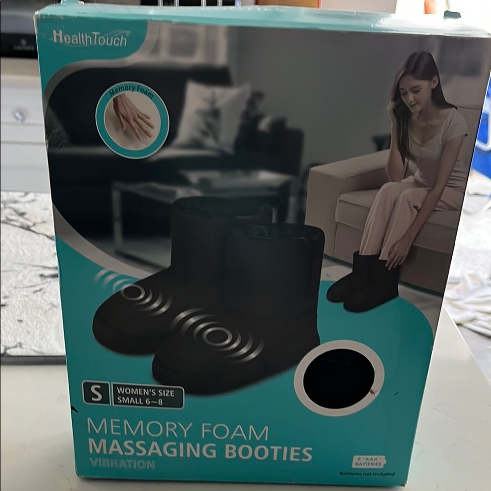 Memory Foam Massaging Booties